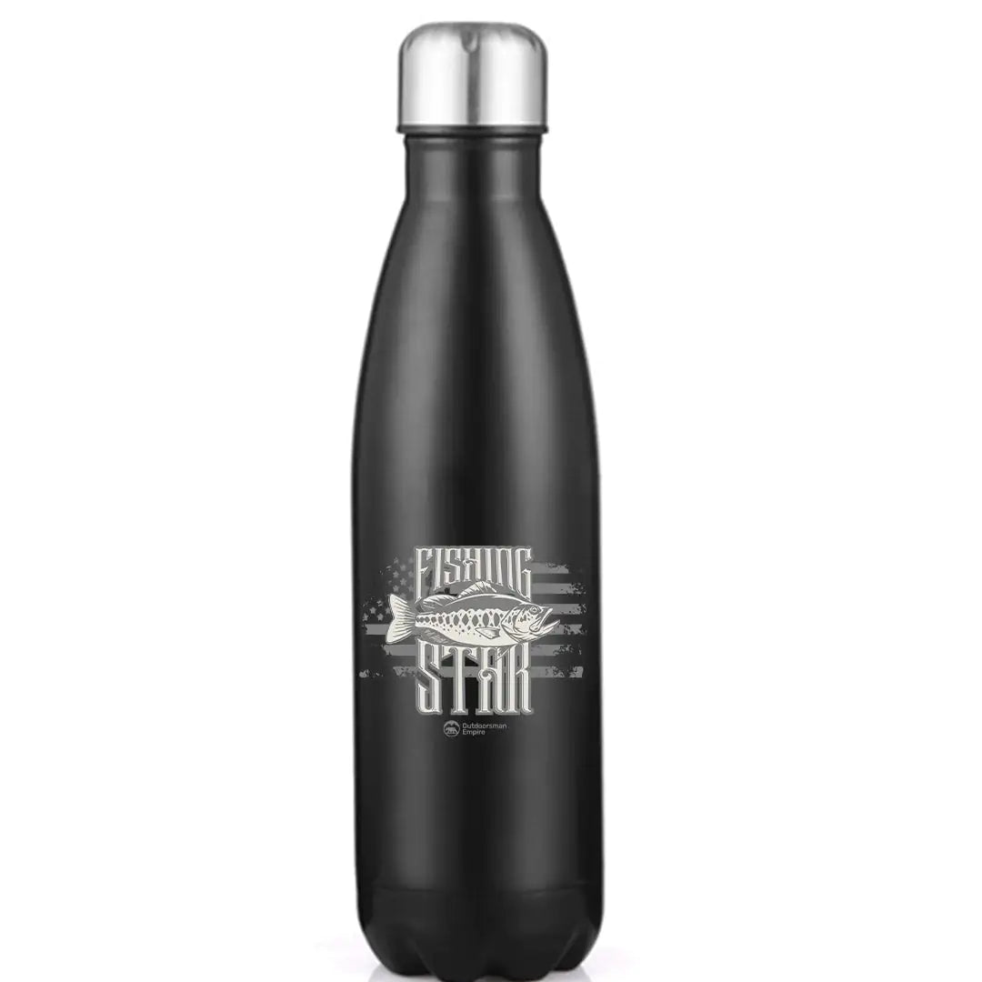 Fishing Star' Stainless Steel 17 oz Water Bottle
