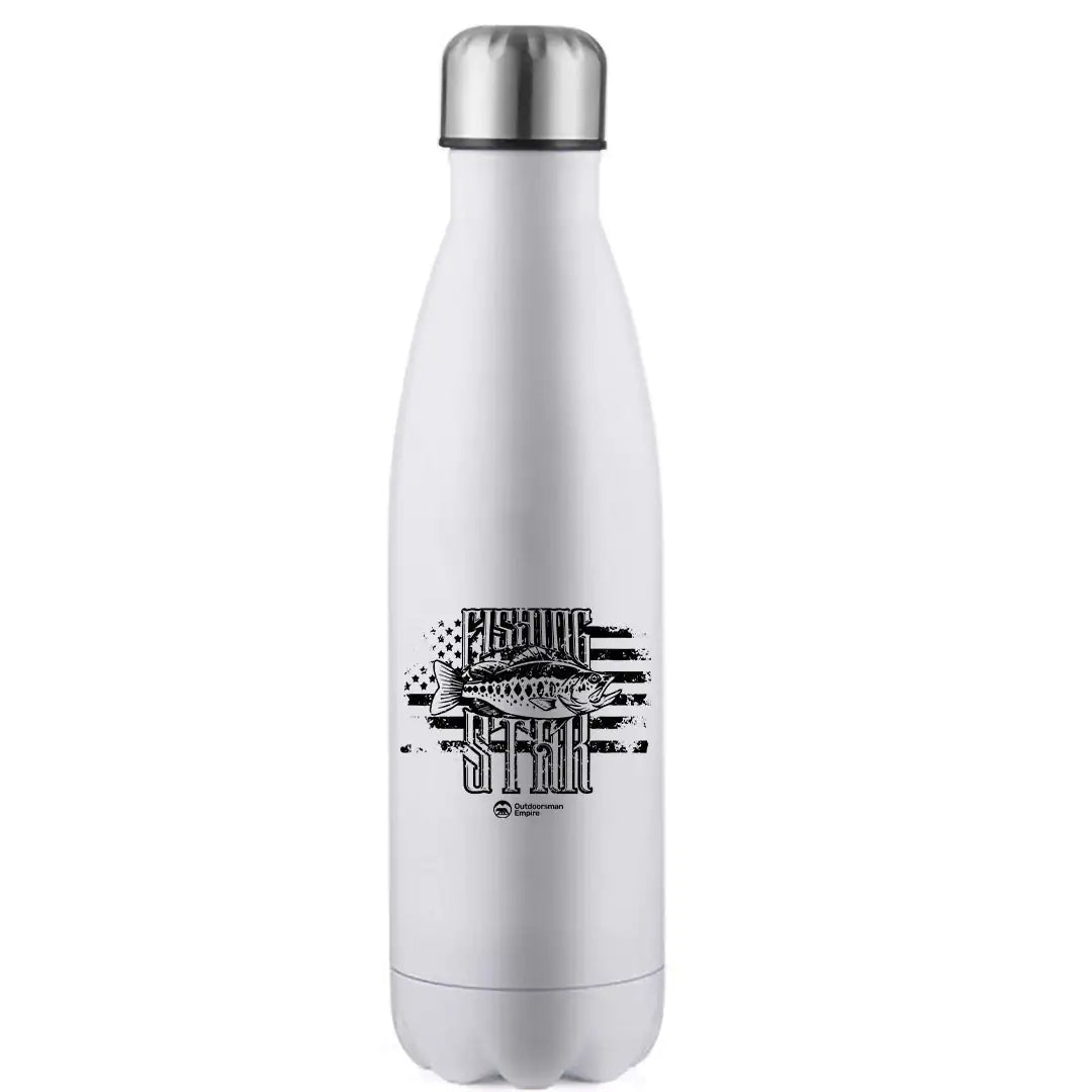 Fishing Star' Stainless Steel 17 oz Water Bottle