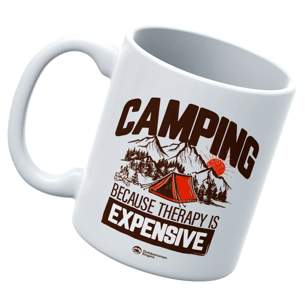 Camping No Expensive 11oz Mug